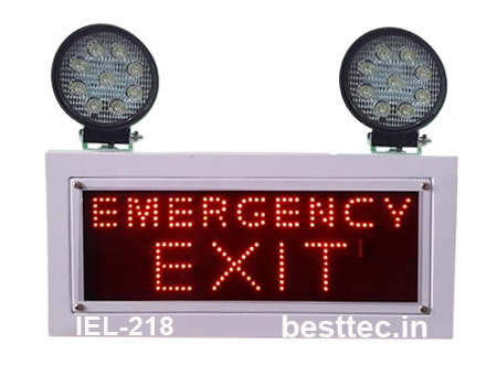 Industrial Emergency Light with battery backup