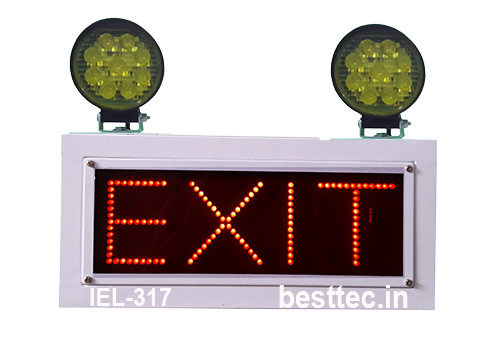 Industrial Emergency Light with battery backup